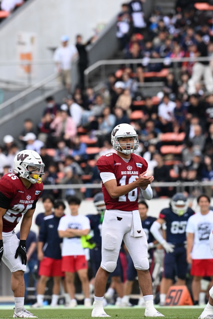 木庭 修克(背番号18・QB)